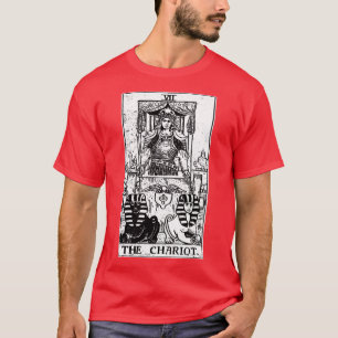 Camiseta O cartão de cartaz principal Arcana da sorte, cont
