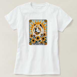 Camiseta O Cartão de Tarô Chow Chow