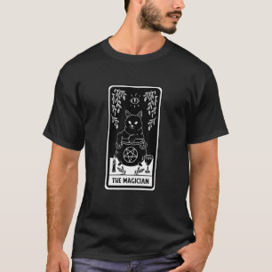 Camiseta O Cartão de Tarô do Gato Mágico