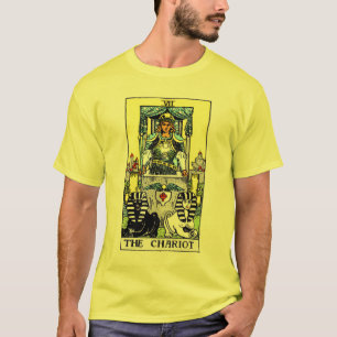 Camiseta O cartão de Tarot do Chariot