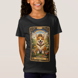 Camiseta O Cartão de Tarot do Corgi