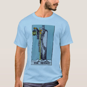 Camiseta O cartão de Tarot do eremita
