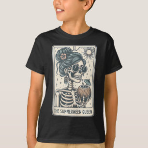 Camiseta O Cartão Rainha Tarot de Summerentre, Dia das Brux