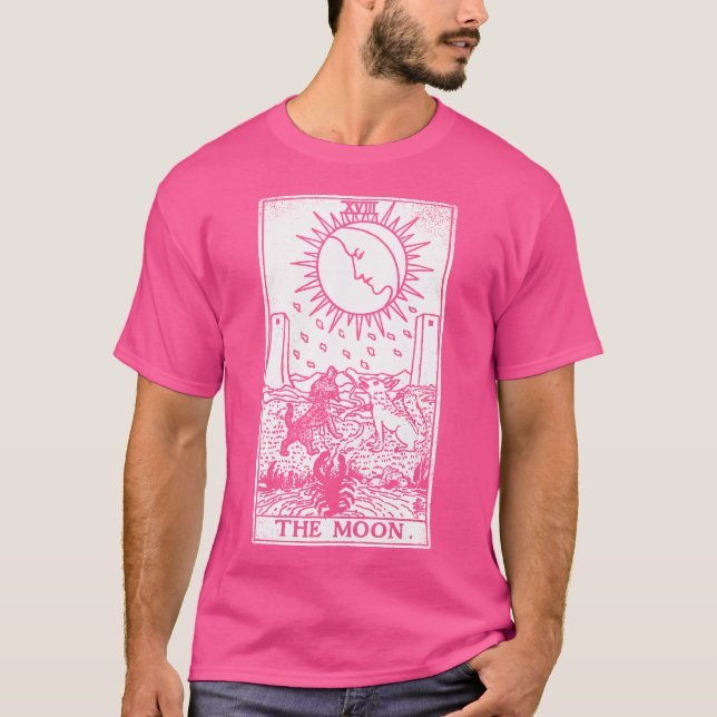 Camiseta O Cartão Tarot da Lua (Frente)
