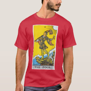 Camiseta O Cartão Tarot Fool Oculta Crenças Divincionadas M