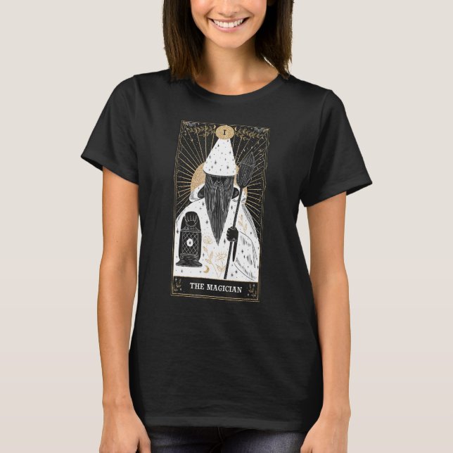 Camiseta O Cartão Tarot Mágico (Frente)