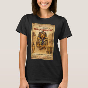 Camiseta O Cartaz da Exposição "Tutancâmon 1925"