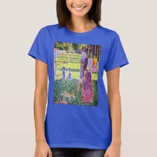 Camiseta O Casal de Georges Seurat, Vintage Pointillism