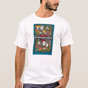 Camiseta O casamento de Figaro, ópera