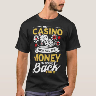 Camiseta O Casino levou todo o dom da sorte do Money.