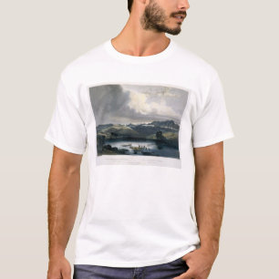 Camiseta O Castels branco no Missouri superior, placa 37