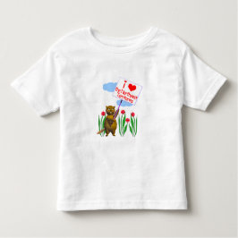 Camiseta O castor canadense ama os territórios noroeste