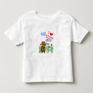 Camiseta O castor canadense ama os territórios noroeste