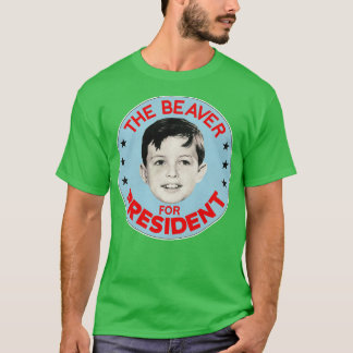 Camiseta O castor para presidente