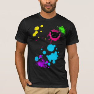 CAMISETA O CAT FOI SPLAT