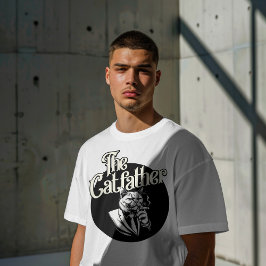 Camiseta O Catdad.. Gato Engraçado...