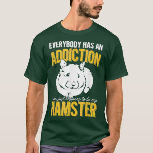 Camiseta O Cavaleiro-Rodante Do Hamster Toda A Gente Tem Um