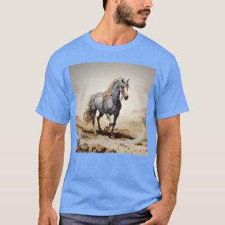 Camiseta O Cavalo Azul no deserto tem graça