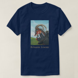 Camiseta O Cavalo de Guerra de Sir Gawain Gringolet