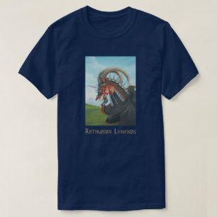 Camiseta O Cavalo de Guerra de Sir Gawain Gringolet