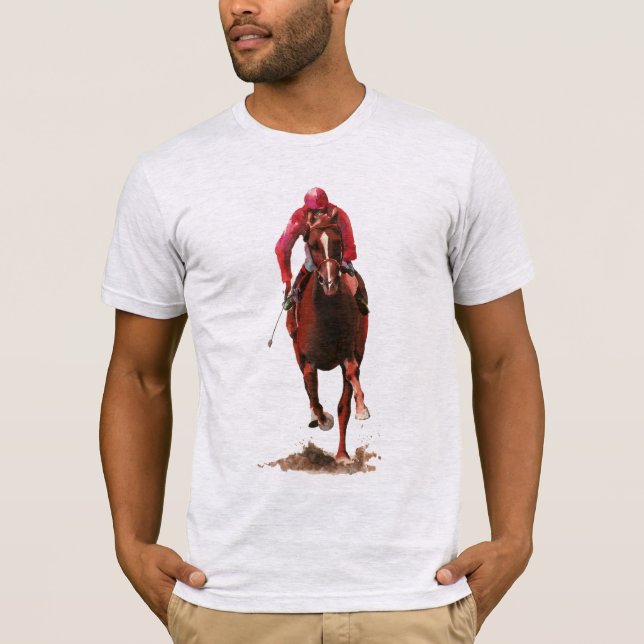 Camiseta O Cavalo e o Jockey (Frente)