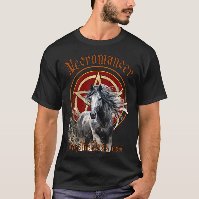 Camiseta O Cavalo Necromante (Frente)