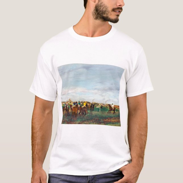 Camiseta O Cavalo Race, Edgar Degas (Frente)