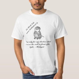 Camiseta O cego coruja