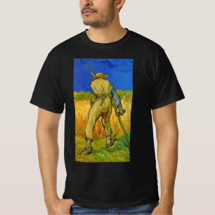 Camiseta O Ceifeiro (segundo Millet) por Vincent van Gogh