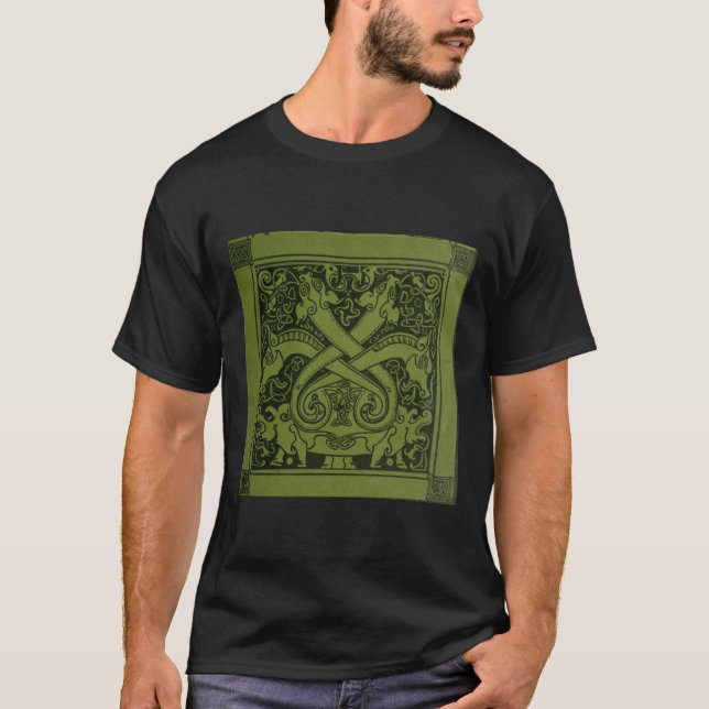 Camiseta O céltico seis dirigiu o dragão (Frente)