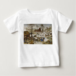 Camiseta O Censo de Belém (por Pieter Bruegel)