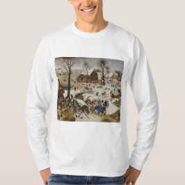 Camiseta O Censo de Belém (por Pieter Bruegel)
