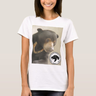 Camiseta O centro da conservação do urso de Bornean Sun