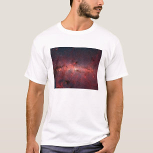 Camiseta O centro da galáxia da Via Láctea