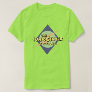 Camiseta O centro de banda desenhada de Pasadena