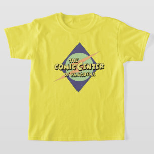 Camiseta O centro de banda desenhada de Pasadena