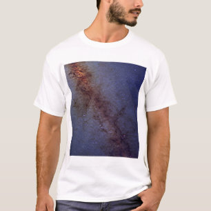 Camiseta O centro de nossa galáxia da Via Láctea