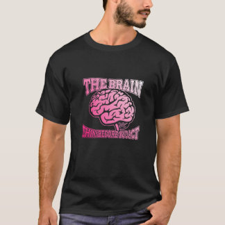 Camiseta O Cérebro Pense Antes De Agir
