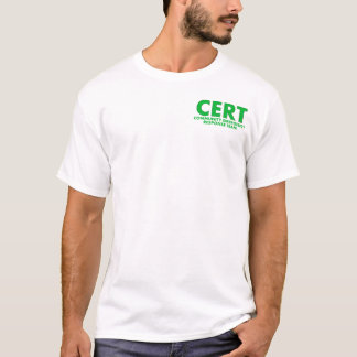 Camiseta O CERT T-Camisa-personaliza