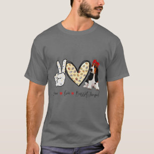 Camiseta O Cesto do Amor pela Paz Engraçado T