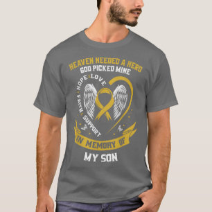Camiseta O céu Dourado precisava de um herói que Deus escol