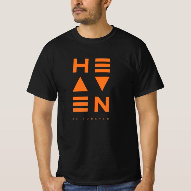 Camiseta O Céu é Eterno (Frente)