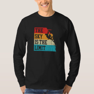 Camiseta O Céu É O Limite Escalada Bouldering Escalada