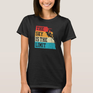 Camiseta O Céu É O Limite Escalada Esportiva Bouldering Cli