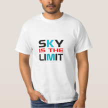 O CÉU É o Tshirt do LIMITE