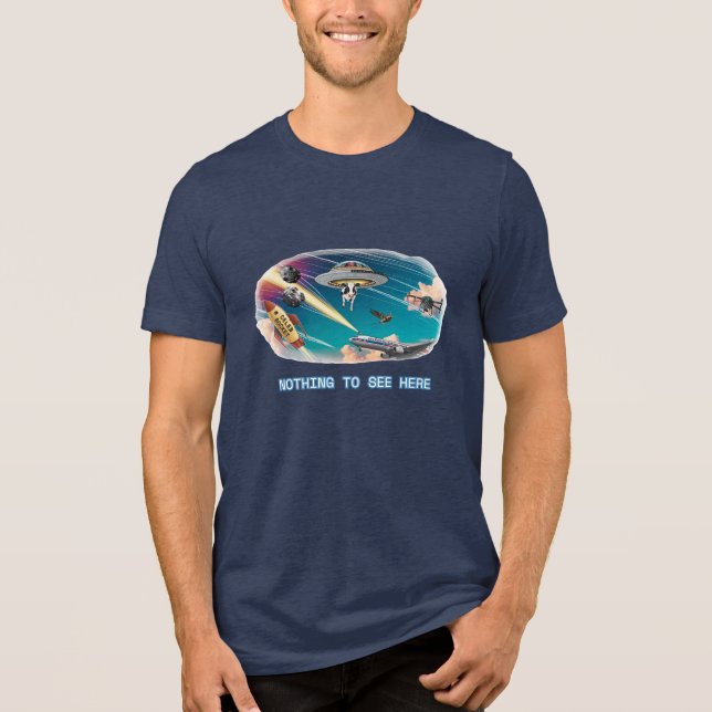 Camiseta O Céu Está Totalmente Normal (Frente)