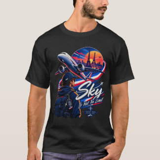 Camiseta O céu não é o limite