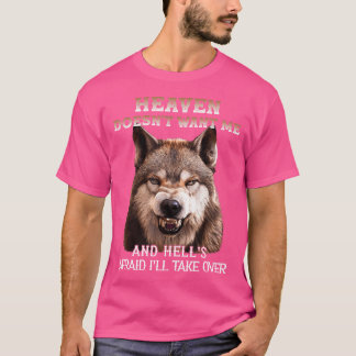 Camiseta O Céu Não Quer Que Eu Tenha Medo Que Eu Vou Tomar.