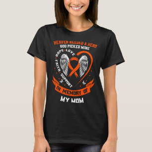 Camiseta O Céu Precisava de um Herói Deus Escolheu a Mãe Le
