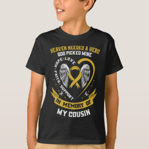 Camiseta O Céu Precisava de um Herói Deus Escolheu o Primo 